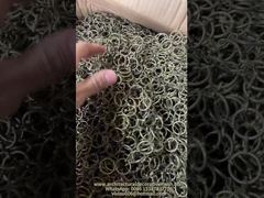 구리 체인 링 메쉬 커튼 내부 휘장 10mm를 선택하는 이유를 확인하세요.