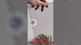 다채로운 금속 커튼 금속 메쉬 커튼 장식 금속 커튼 맞춤형, 가벼운 럭셔리 pri