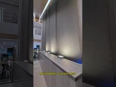 스테인레스 스틸 워터 커튼 우아한 디자인