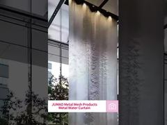 개인 정보 보호 워터 스크린 금속 메쉬 커튼 워터 커튼 룸 디바이더