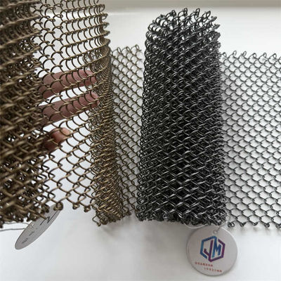 ODM 코일 건축물 Mesh 커튼 금속 패널 호텔 공간 분할기