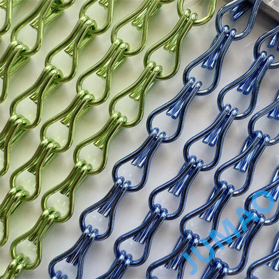 놀라운 분위기를 만들어 알루미늄 합금 체인 커튼