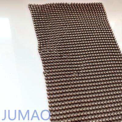 프리미엄 메탈 비즈 시퀸 커튼, 아름다운 빛 반사로 분위기를 더합니다