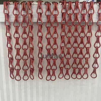 알루미늄 체인 커튼 알루미늄 메탈 커튼 스테인리스 스틸 상업 및 산업용 다용도 장식 스크린